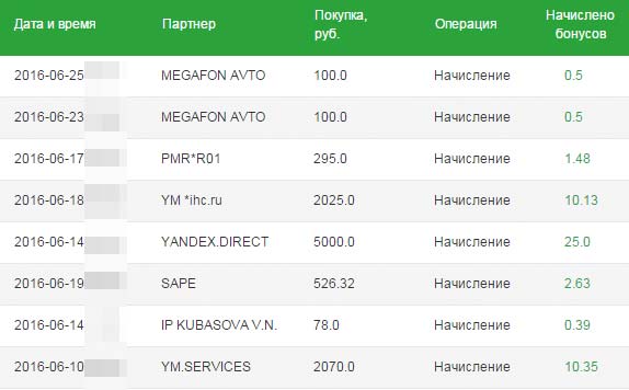 Бонусы Спасибо за Яндекс-Директ