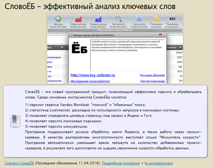 Подбор ключевых слов Яндекс Директ. Парсер семантического ядра - Фото 6