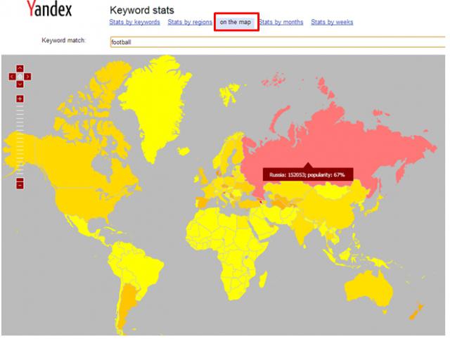 Самые популярные поисковые запросы «Яндекс»