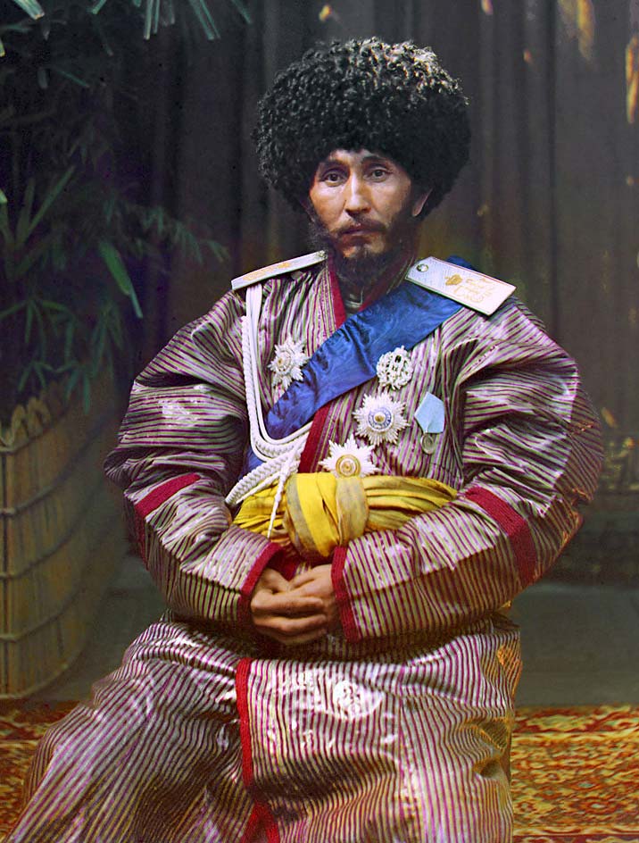 Хан Хивы Исфандияр-хан (Фото С. М. Прокудина-Горского, 1911)