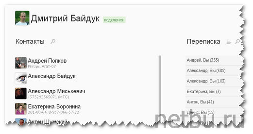VKontakte Offline - расширение в Google Chrome