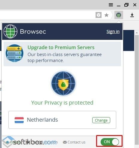 Расширение Browsec – инструмент для обхода региональной блокировки сайта