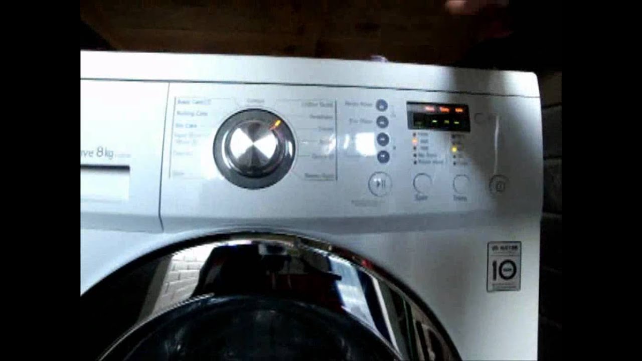 Lg f1222td inverter direct drive washing machine review youtube.