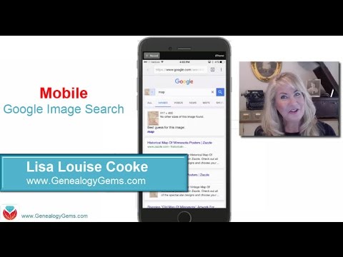 How to Google Search Images - Smartphone & Tablet (Family History & Genealogy)
