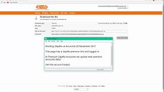 November Premium Depfile Accounts 2017