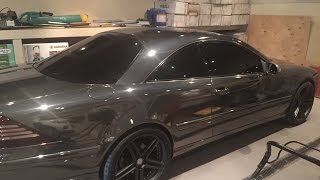 Mercedes CL 500 Черный хром