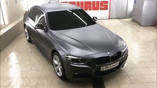 Проект БОМБА, BMW 3 series оклейка в матовую плёнку