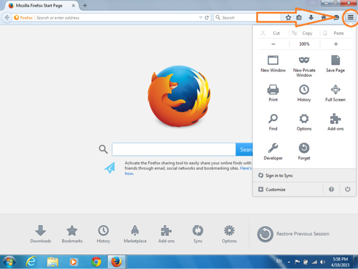 Анонимный режим в Mozilla Firefox