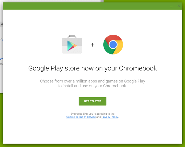 Google Play станет доступен в Chrome OS