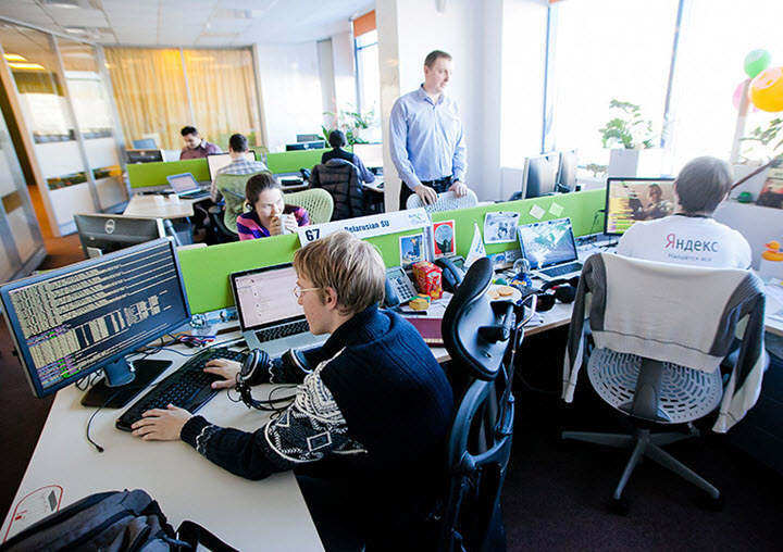 Офис Яндекс в Минске. Фото с сайта citydog.by