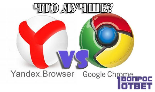 Сравниваем Гугл Хром и Яндекс Браузер