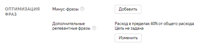 Оптимизация фраз в Яндекс Директ