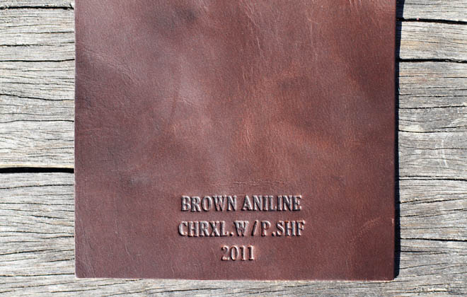 Кожа Horween Brown Aniline Chromexcel