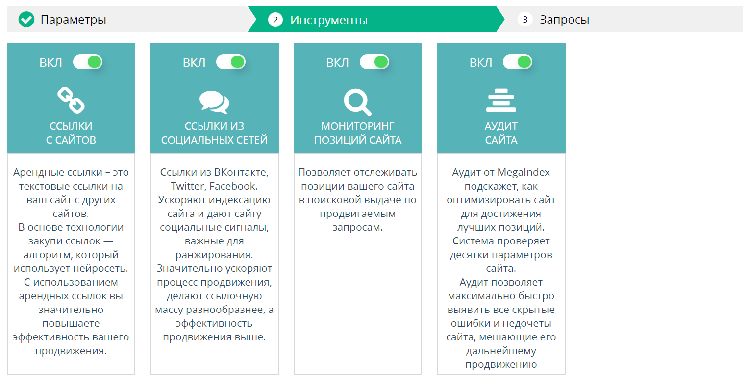 выбор инструментов для автоматического продвижения сайта