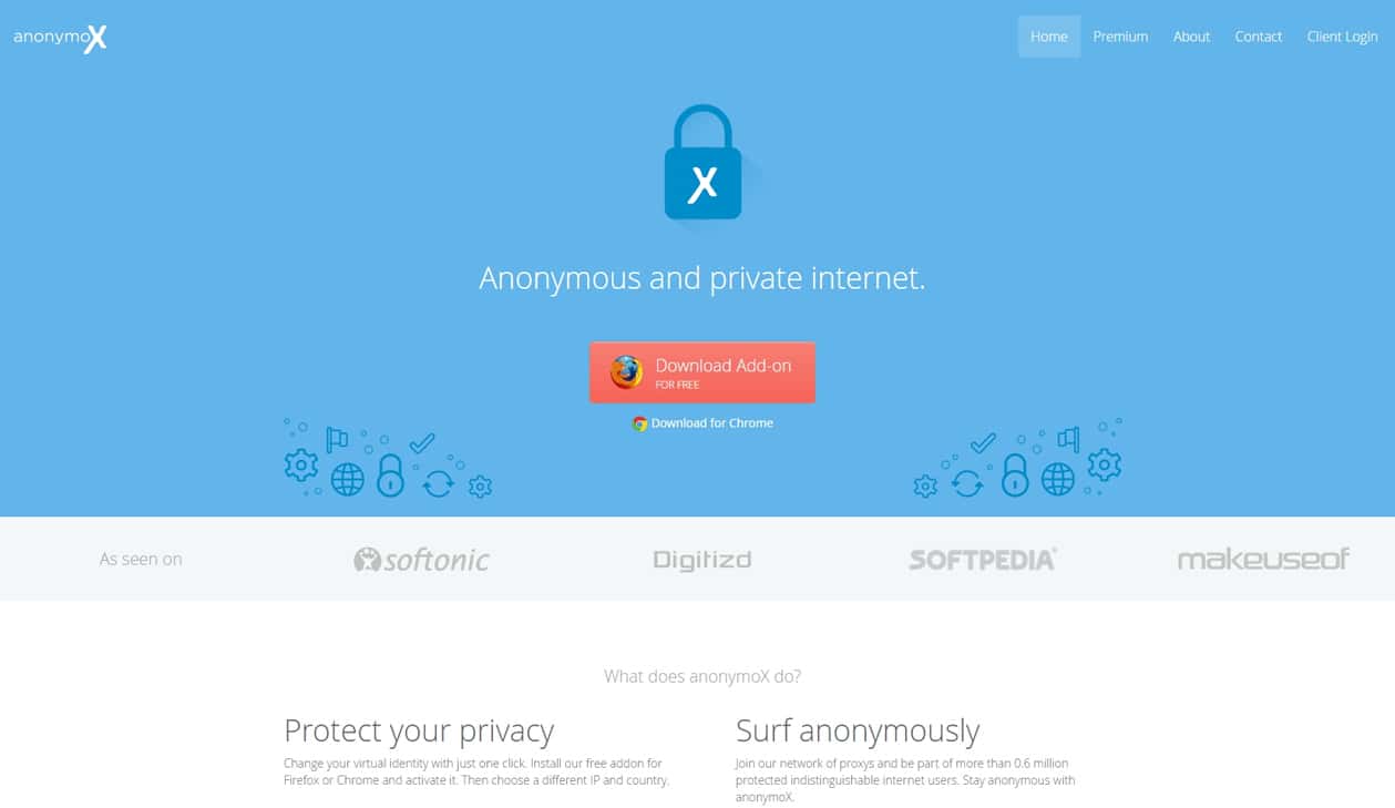 Обзор AnonymoX VPN