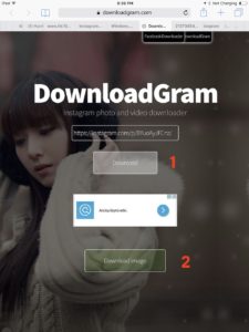 Как сохранить фото или видео с Инстаграм с помощью DownloadGram