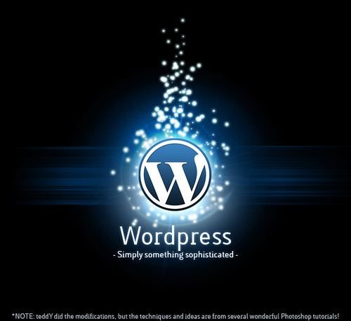 Логотип WordPress сегодня известен многим вебмастерам