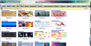 Галерея тем Chrome