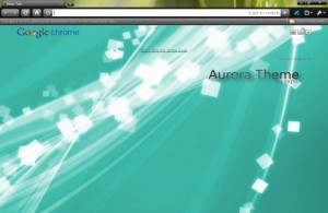 aurora grass тема для google chrome