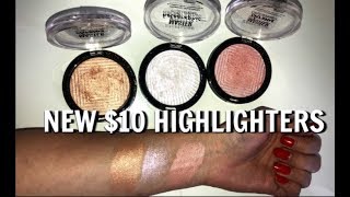 NEW MAYBELLINE MASTER CHROME HIGHLIGHTERS | Review + Swatches