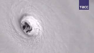Ураган Ирма вид из космоса