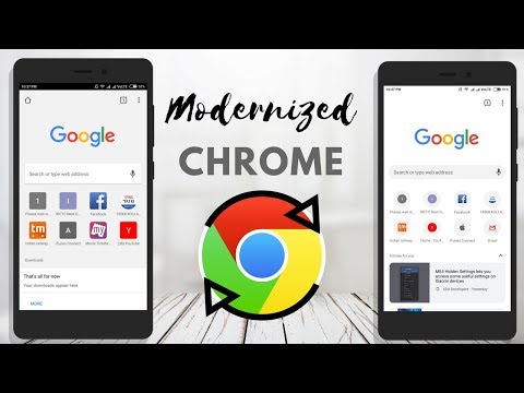 How to Modernize your #Android #Chrome #Browser? works with any android.