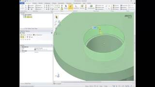 Видеоурок СADFEM VL1510 - Моделирование в ANSYS SpaceClaim