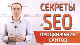 Секреты SEO продвижения и раскрутки сайтов в поиске — Максим Набиуллин