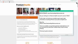 Working Depfile Premium Accounts 2017
