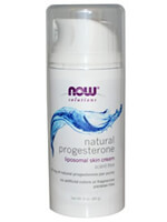 Now Foods, Natural Progesterone, Liposomal Skin Cream, 85 g