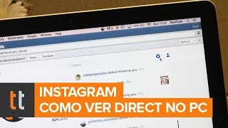 Como ver mensagens do Instagram Direct pelo PC