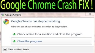 Google Chrome-ს გასწორება ! / Google Chrome Crash Fix / Google chrome прекращена работа программы