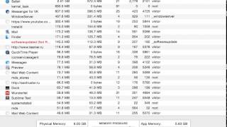 Mac OS X жрет всю оперативную память - почему?